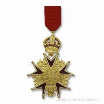 Medal with/without Color Filled, OEM Orders are Accepted, Various Materials are Available